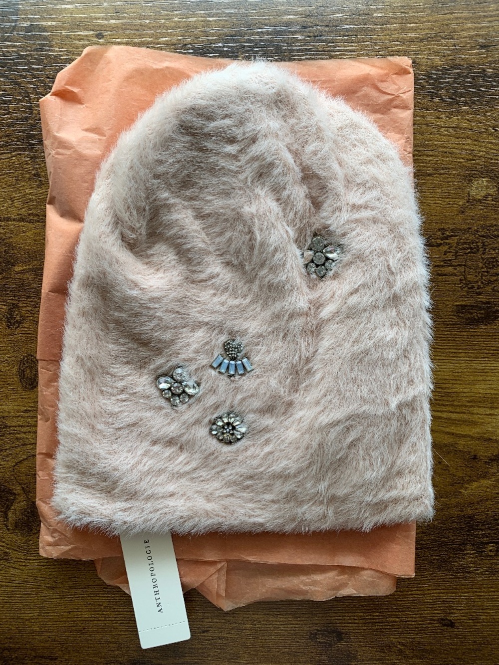 Dusty Rose Anthropologie Hat